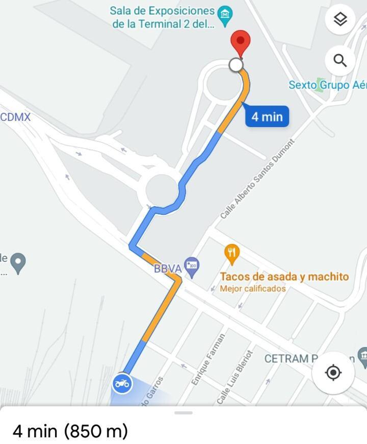 Departamento Cercano Al Aeropuerto T2, A 2 Calles Μεξικό Εξωτερικό φωτογραφία